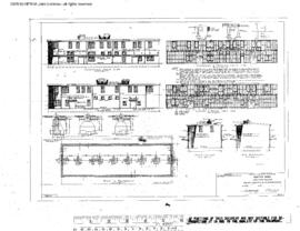 Great Northern Engineering Drawing, Commissary Building at King Street Coach Yard at Seattle, Was...