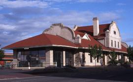 Burlington Northern depot at Yakima, Washington, in 1999.