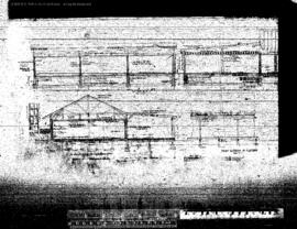 Northern Pacific Engineering Drawing, Freight House at Kennewick, Washington, undated
