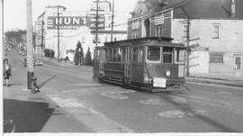 Seattle Municipal Railway cable car 46, Seattle, Washington, 1938