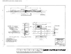 Northern Pacific Engineering Drawing, Load Adjuster and Car Puller at Missoula, Montana, 1967