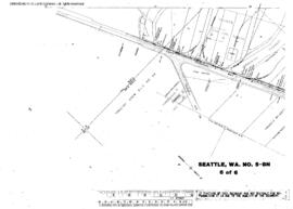 Plat Map of Northern Pacific Facilities at Seattle, Washington, 1952