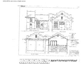 Spokane, Portland, and Seattle Railway Engineering Drawing, Substations (Oregon Electric Railway)...