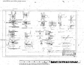 Northern Pacific Engineering Drawing, Freight House at Missoula, Montana, 1948