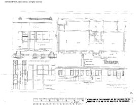 Spokane, Portland, and Seattle Railway Engineering Drawing, Yard Office at Willbridge, Oregon, 1953