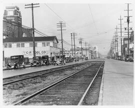 Seattle Municipal Railway Track, Seattle, Washington, 1927