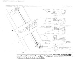 Spokane, Portland, and Seattle Railway Engineering Drawing, Yard Office at Willbridge, Oregon, 1953