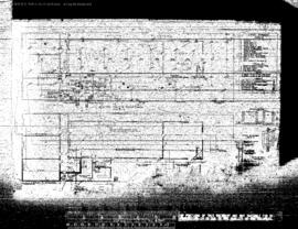 Northern Pacific Engineering Drawing, Freight House at Kennewick, Washington, undated