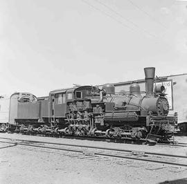 Unidentified Steam Locomotive Number 1 at Portland, Oregon in 1967.