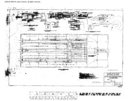 Northern Pacific Engineering Drawing, Machine Shop at Parkwater, Washington, 1950