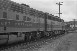 Great Northern Diesel Locomotive 361C, Bellingham, Washington, undated