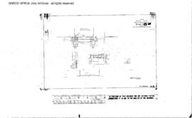 Northern Pacific Engineering Drawing: Plan of Abutments, Bridge 65 (94), West of Quebec, Montana,...