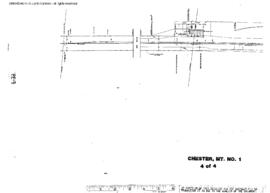 Plat Map of Great Northern Facilities at Chester, Montana, 1969