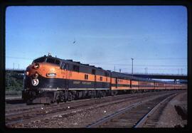 Great Northern Diesel Locomotive 506 at Saint Paul, Minnesota, 1963