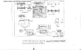 Great Northern Engineering Drawing: Raise Bridge, Bridge 517, West of Survant, Montana, 1958