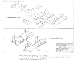 Spokane, Portland, and Seattle Railway Engineering Drawing, Yard Office and Tower at Vancouver, W...