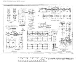 Spokane, Portland, and Seattle Railway Engineering Drawing, Freight Agent Office at East Portland...