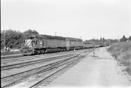 Burlington Northern special train at Vancouver, Washington in 1976.