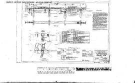 Northern Pacific Engineering Drawing: General Plan, Bridge 23.2 - Bitter Root River, South of Flo...