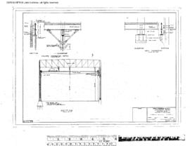 Great Northern Engineering Drawing, Engine House and Shop at Interbay, Washington, 1950