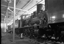 Canadian Railway Museum steam locomotive at Delson, Quebec on August 24, 1969.