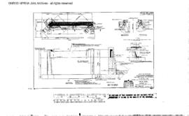 Northern Pacific Engineering Drawing: Abutment Number 1, Bridge 176  - Highway I-90, Westfall, Mo...