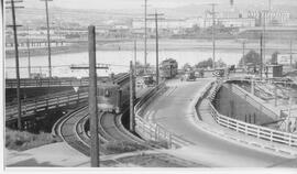 Seattle Municipal Railway Track, Seattle, Washington, 1924