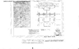 Great Northern Engineering Drawing: General Plan, Bridge 498 - Otter Creek, North of Blythe, Mont...