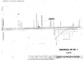 Plat Map of Spokane, Portland, and Seattle Railway Facilities at Reichhold, Oregon, 1912