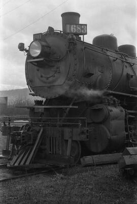Northern Pacific Steam Locomotive 1683, Bellingham, Washington, undated