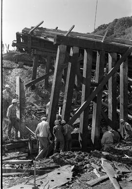 Burlington Northern accident at Ruston, Washington in 1972.