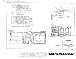 Northern Pacific Engineering Drawing, Depot at Craigmont, Idaho, 1972