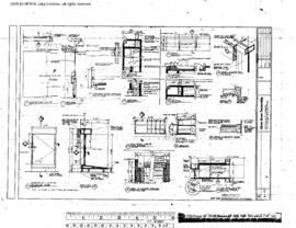 Amtrak Engineering Drawing, Amtrak Depot at Tacoma, Washington, 1983