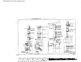 Northern Pacific Engineering Drawing, Sectionmen's Service Building at Yakima, Washington, 1958