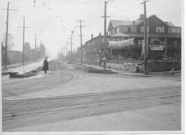 Seattle Municipal Railway Track, Seattle, Washington, 1923