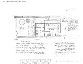 Great Northern Engineering Drawing, Car Shop at Interbay, Washington, 1978