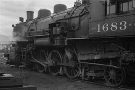 Northern Pacific Steam Locomotive 1683, Bellingham, Washington, undated