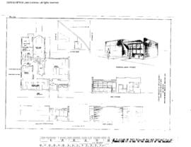 Spokane, Portland, and Seattle Railway Engineering Drawing, Freight Agent Office at East Portland...