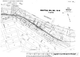 Plat Map of Northern Pacific Facilities at Seattle, Washington, undated