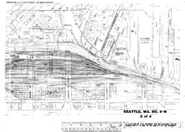 Plat Map of Northern Pacific Facilities at Seattle, Washington, undated