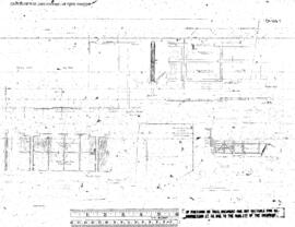 Northern Pacific Engineering Drawing, Freight House at Kennewick, Washington, undated