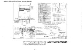 Northern Pacific Engineering Drawing: General Plan/Timber Deck, Bridge 150 - Petty Creek, Lothrop...