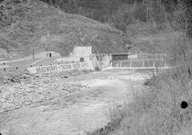 Green River dam at Headworks, Washington, in 1955.