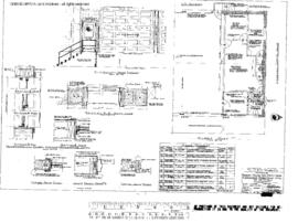 Spokane, Portland, and Seattle Railway Engineering Drawing, Freight House at Portland, Oregon, 1968