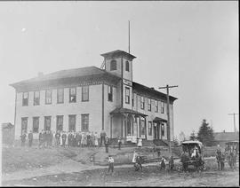 School in Granite Falls, Washington, circa 1900.