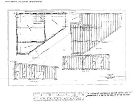 Spokane, Portland, and Seattle Railway Engineering Drawing, Boiler-Engine Rooms-Coal Bunkers at V...