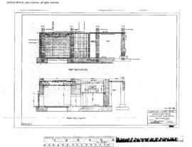 Great Northern Engineering Drawing, Converter Substation at Wenatchee, Washington, 1928