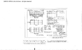 Great Northern Engineering Drawing: General Plan, Bridge 517, West of Survant, Montana, 1930