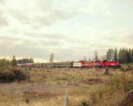 Simpson Timber Company Passenger Special at Shelton, Washington in 1990.