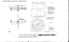Northern Pacific Engineering Drawing: Detail Plan of Pier 2, Bridge 72.2 - Hoquiam River, West of...